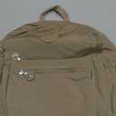 Mini Nylon Women Backpacks,11L Small Ladies backpacks Casual Lightweight Women Shopping Travel Daypack (Beige)