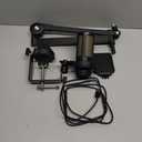 InnoGear USB Gaming Microphone Set, Noise Cancellation Condenser Mic with Boom Arm RGB Mute Headphones Jack for Streaming Podcasting Recording Vocal PC Computer YouTube Discord PS4 PS5, Black