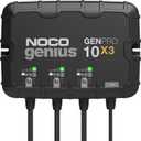 NOCO Genius GENPRO10X3: 3-Bank, 30A Onboard Battery Charger - 10A Per Bank, 12V Waterproof Marine Charger with Overcharge Protection & Temperature Compensation  for Lead-Acid & Lithium Batteries