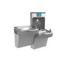 Elkay LZSTL8WSLP Enhanced Bottle Filler & Bi-Level ADA Cooler Refrigerated Light Gray Granite High Capacity Lead Drop Down Wrapper