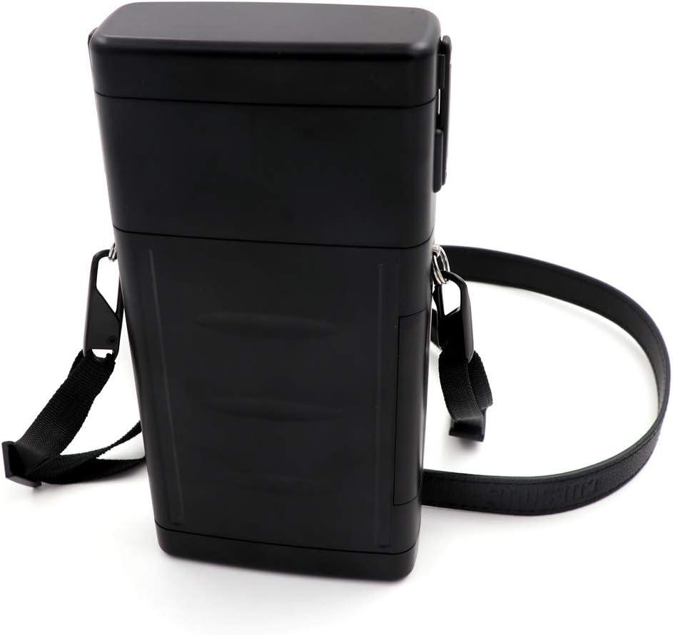 CUESOUL ANTIE Hard Dart Case, Holds 6 Steel/Soft Tip Darts & Extra Tips, Shafts & Flights, Durable Use (Solid Black)