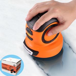 3-in-1 Electric Ice Scraper for Cars & Home  Cordless Handheld Defroster, Cleaner & Polisher, 500 RPM Motor, 2000mAh Battery, Type-C Charging, Lightweight & Portable