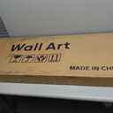 Large Framed Beige Cream Abstract Vertical Wall Art for Hallway, 2 Piece