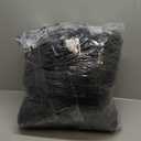 Hollypet Fluffy Plush Dog Cat Pet Couch Soft Calming Sofa Bed for Medium Small Cats and Dogs, Gray (24"L x 18"W x 10"Th)