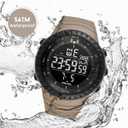 L LAVAREDO Mens Digital Watch Sports Military Watches Waterproof Outdoor Chronograph Wrist Watches for Men with LED Back Ligh/Alarm/Date