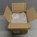 Set of 4 Stainless Steel Straight Metal Sofa Legs  Square Tube Design, Durable Furniture Legs, Modern Style (4-7/8"H)