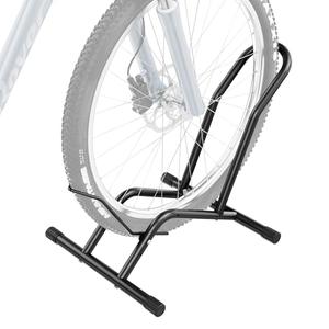 BEISHI Bike Floor Stand Indoor Bike Stand for Garage/Home,Adjustable Bicycle Parking Stand Fit for 16"-29" Wheel Mini/Mountain/Road Bikes Heavy Duty Metal