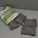 Charcoal Odor Absorber for Strong Odor (6 Pack, 100g each), Bamboo Charcoal Air Purifying Bag, Basement Musty Odor Eliminator Deodorizer, Activated Charcoal Odor Absorber for Closet, Shoe, Car