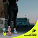 Bukihome Running Insoles for Men Women - Arch Support Orthotics Inserts - Shock Absorption and Cushioning for Basketball Walking - Comfortable Insole for Standing All Day(Light Blue, S)