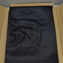 sancua 2 Pack Black Tablecloth 60 x 102 Inch, Rectangle 6 Feet Table Cloth - Stain and Wrinkle Resistant Washable Polyester Table Cover for Dining Tables, Buffet Parties and Camping