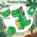 VINTS Dinosaur Pinata,Kids Dino Piñata with Blindfold, Dinosaur Themed Party Decor,Perfect for School Parties, Birthday Parties (16.93 × 12.6× 3.15in)