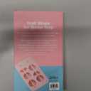 Fruit shape ice straw mold , Pack of 5