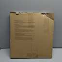 LightingWill 15.7 Inch Black Flush Mount LED Ceiling Light Fixture 32W, 6000K Daylight White, 3800LM, Flat Modern Round Closet Lighting Fixtures, Low Profile Ceiling Lamp for Bedrooms, Hallway .etc.