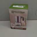 Maestri House Milk Frother, 4-in-1 Electric Milk Steamer and Frother, 16.9OZ 600W Smart Touch Control Hot and Cold Foam Maker, Memory Function for Latte, Cappuccinos, Warm Milk, Hot Chocolate Milk (Black)