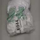 bricia Wedding Arch Backdrop Stand Cover, 6FT Double Sided Stretchy Arch Cover Fitted Wedding Birthday Party Banquet Decoration (White 72''Lx31.2''W)