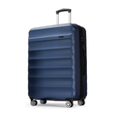 GinzaTravel, PP material 28inch expandable suitcase with Double Spinner Wheels， Suitcase with TSA Lock，Lightweight Large Luggage for Family Travel，Royal Blue color