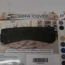 ROFASVCO 100% Waterproof Sectional Recliner Couch Covers for Reclining Couch L Shaped Corner Sectional Sofa Cover Jacquard Stretch L Shape Recliner Slipcovers (5 Seater 1 Console Cover, Lake Blue)