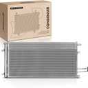 A-Premium Air Conditioning A/C Condenser Compatible with Chevrolet, GMC, Cadillac Vehicles - Silverado, Tahoe, Sierra, Yukon, Escalade