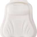 Goowin Bath Pillows for Tub, New Generation Skin-Friendly Silicone Bath Pillow, Luxury Bathtub Pillow for Head and Neck, Powerful Suction Tub Pillow for Bathtub with Inflatable Airbag (Off-White)