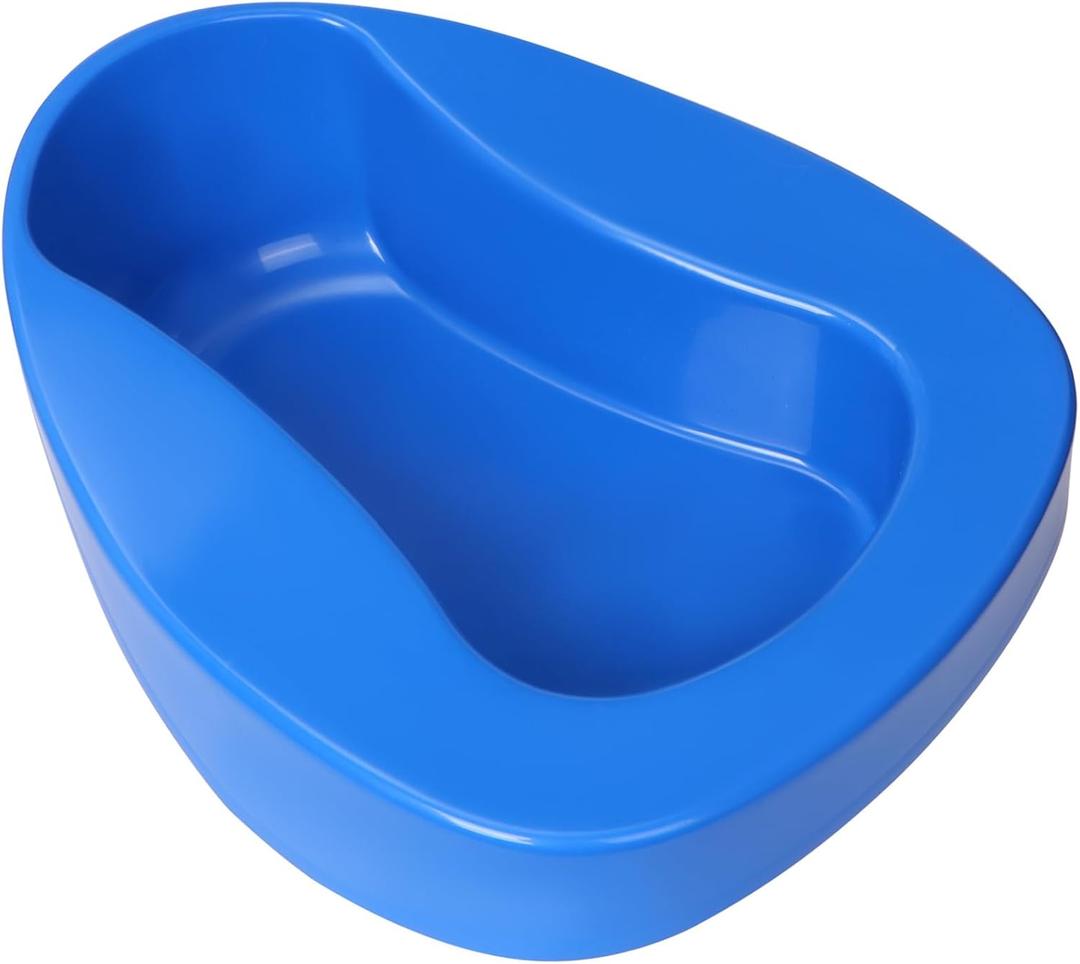 Bedpan for Urine Thick Urinal Bed Pan Portable Urine Bedpans Bottle Unisex Commode Bed Bedbound for Emergency Bedridden Patients Pregnant Elderly Men Women