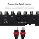 2 x Mellbree MIDI Cable, 2-Pack 3-Feet Male to Male 5-Pin MIDI Cable Compatible with MIDI Keyboard, Keyboard Synth, Rack Synth, Sampler, External Sound Card, Sound Source and Other Music Gear