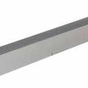 M-D Building Products 58487 1 in. x 1/16 in. x 72 in. Mill Aluminum Square Tube
