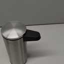 AIKE SensePro Automatic Soap Dispenser Type-C Rechargeable, Brushed Stainless Steel Finish 12.8 fl.oz. for Liquid Soap