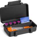 3ml Vial, Syringe, and Skin Wipe Case | Fridge and Freezer Safe for Travel and Fridge Organization