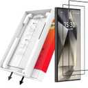 SOOPII Tempered Glass Screen Protector for Samsung S25 Ultra, [Auto Dust-Elimination Installation],[Military Grade Protection],Fingerprint Unlock Bubble Free for Galaxy S25 Ultra 6.9inch (2-Pack)