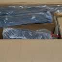 OLIXIS Big and Tall Office Desk Leather Gaming Computer Chair with Adjustable Swivel Task and Flip-up Arms for Adults, Teens, Grey