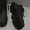 KELODON Waterproof Steel Toe Boots For Men 6 Inch Leather Steel Toe Shoes Non Slip Resistant Safety Work Boots Indestructible Lightweight Construction Boot (14, K919-black)