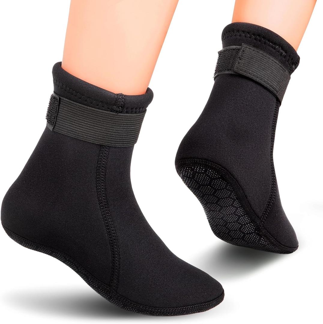 3mm Kids Water Socks for Beach, Swimming, Diving & Surfing