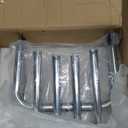 ECOTRIC Stealth Detachable Luggage Rack Compatible with 2009-2024 Harley Davidson Touring Models Street Glide Road Glide Road King Electra Glide FLHR FLTR Chrome