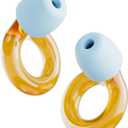 Loop Engage Kids 2 Ear Plugs (6-12yrs)  Reusable Everyday Noise Relief for Kids | Kids Earplugs for Focus, Anxiety, Stress, School, Home, Playtime  16 dB Noise Reduction Ear Plugs (Orange)