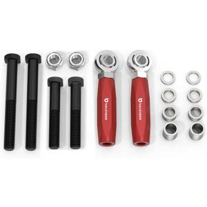 Bevinsee Adjustable Outer Tie-Rod Ends For Maximum Bump Steer Kit Manual Rack Compatible with Ford Mustang 1979-1993