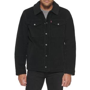 Levi's Men's Corduroy Sherpa Lined Trucker Jacket (Regular & Big & Tall Sizes) (Medium)