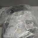 Ophanie Round Rugs 3Ft Grey Circle Area Rug,Christmas Room Decor, Aesthetic Nursery Bedroom Carpet, Fluffy Fuzzy Plush Soft Shaggy Gray Living Room Rugs for Kids Boys Girls Teen Baby Home, Dorm