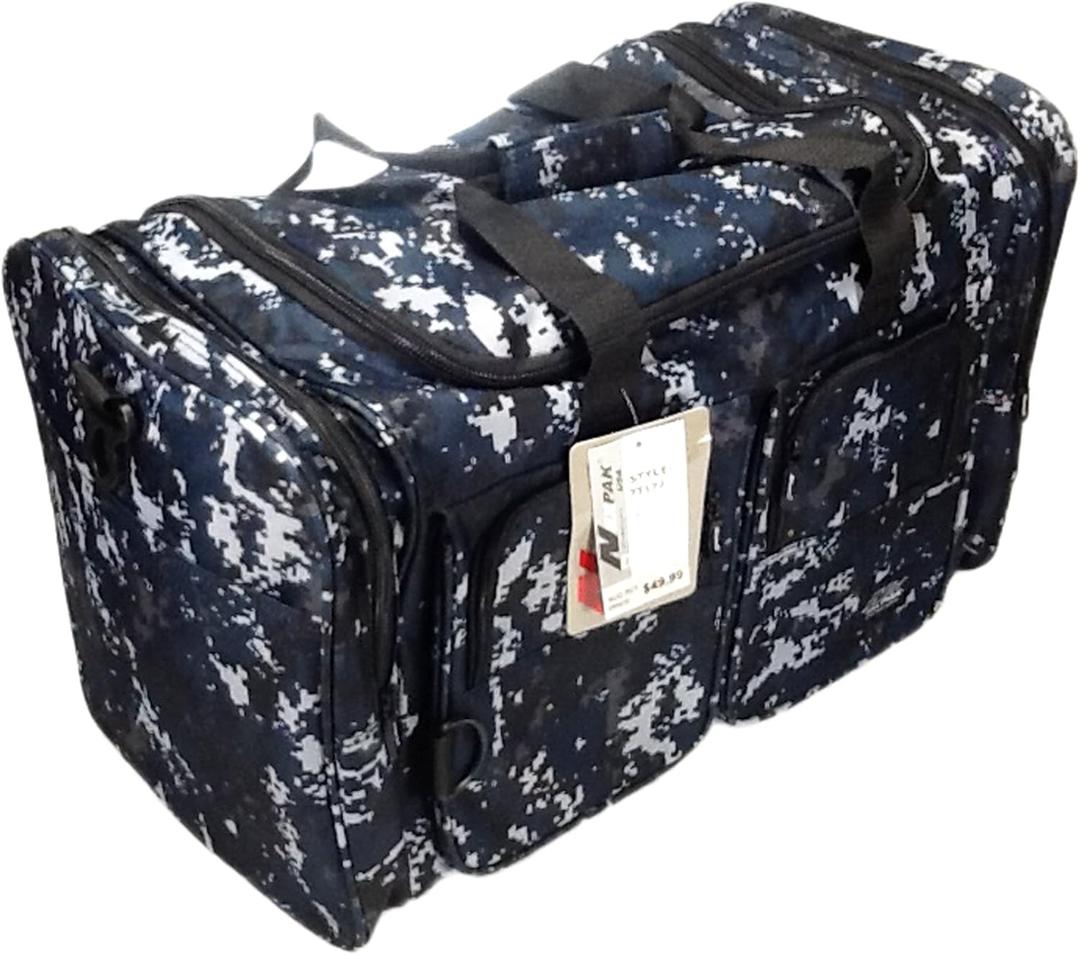 22" 3000cu.in Tactical Duffel Bag TT122 DMBK (Navy Blue), Digital Camouflage