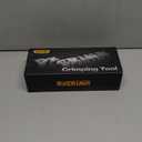 Professional ratcheting crimping tool with ergonomic non-slip handles, designed for precise and secure crimping. Includes a plastic storage case for easy organization and transport. Compatible con JST, KF2510, AMP, Dupont, RC Servos y Futaba.