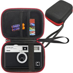 JCHPINE Hard Carrying Case for KODAK EKTAR H35 Half Frame Film Camera, Protective Storage Travel Case for Kodak Ultra F9 M35 Film Camera Accessories (Black)
