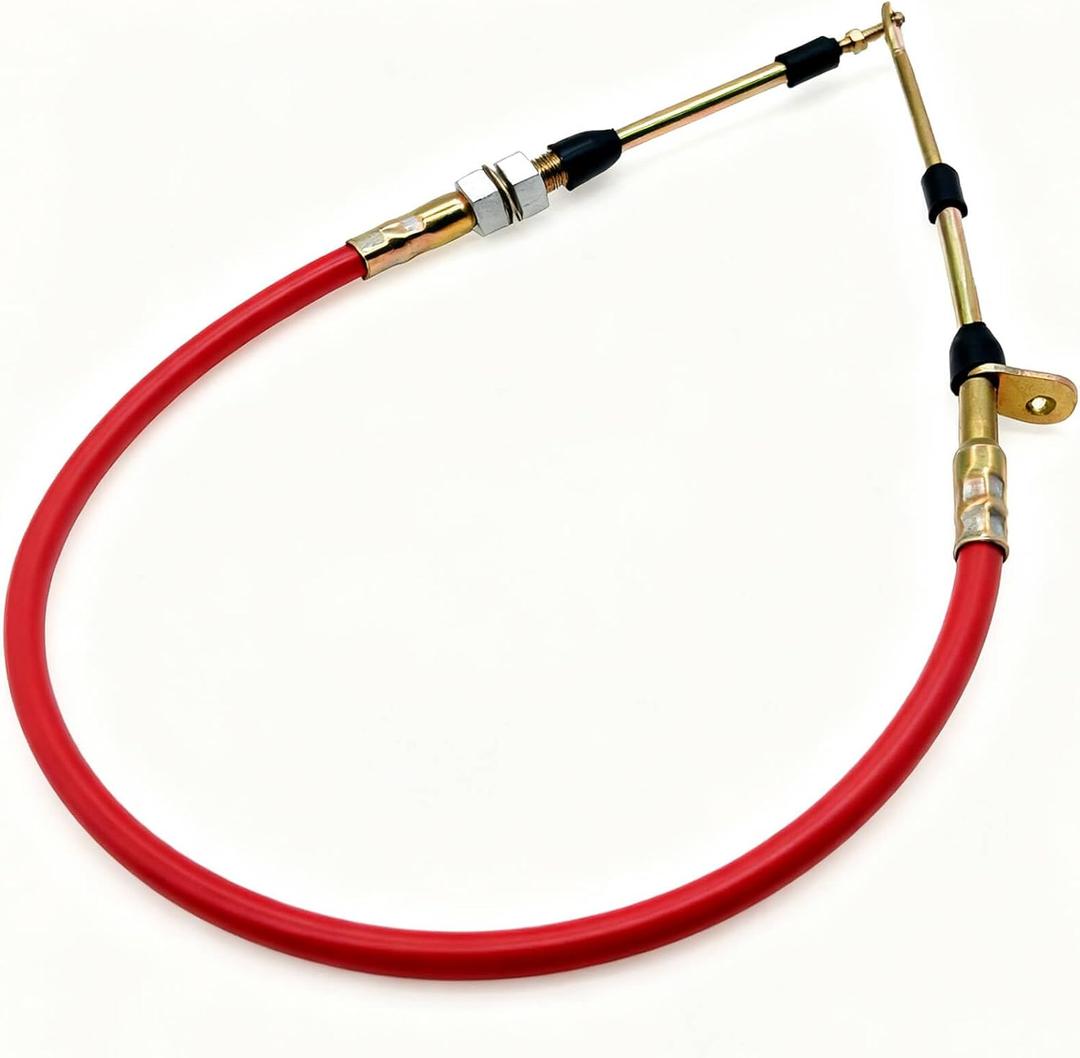 81831 Automatic Transmission Shifter Cable Eyelet End, Replacement for B&M Automotive Heavy Duty Performance Shifter Cable, 3ft Long BMM-81831 0.375"