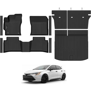 All Weather Floor Mat Set for 2020-2026 Toyota Corolla Hatchback