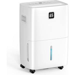 DEVERSE Max 80 Pints Energy Star Dehumidifier for Home/Bedroom/Basement, 5000 Sq.Ft Coverage, with Drain Hose, Smart Humidity Control & Large Tank