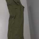 Women's Casual Wide Leg Pants High Waist Drawstring Sweatpants Baggy Athletic Trousers with Pockets (Olive)