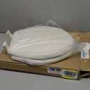 Mayfair Cassel Slow Close Toilet Seat, Easy Clean, Non Slip Premium Wood Seat, Easy Install, Made in USA, Round, Biscuit