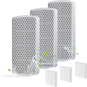 3 Pack Cat Fountain Filter Replacement, 12~15 Weeks Usage, 7-Layer Ultimate Filtration, Pet Fountain Filters Compatible with Cordless Petlipo Water Fountain for Cats Dogs