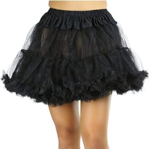 ToBeInStyle Women’s Multi Layer Tutu Skirts Tulle 80s Costume Halloween Novelty Skirt S/M