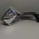 Chrome Hood Mirror for Kenworth T680 2022 2023 2024 Replacement Driver Left Side OE Kenworth T680 Mirror Accessories