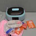 Paraffin Wax Machine for Hand and Feet - 3500ml Hot Wax Hand Wax Machine with 6 Pcs Paraffin Bath Wax, Auto-time and Keep Warm Paraffin Hand Wax Machine(Blue)