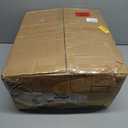 Rugflix 8x10 Washable Area Rugs, Neutral Boho Carpet Living Room Rug Non Slip Stain Resistant, Large Area Rug for Indoor Bedroom Dining Room Office, Brown